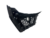 2021 2022 2023 Nissan Rogue Front Bumper Upper Grille With Camera Option Gloss Black