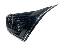 2021 2022 2023 Nissan Rogue Front Bumper Upper Grille With Camera Option Gloss Black