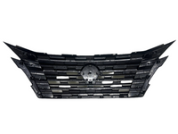 2024 2025 Nissan Rogue Grille Front Bumper Upper Grille With Surround View Gloss Black