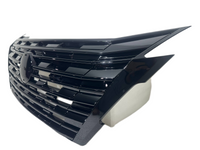 2024 2025 Nissan Rogue Grille Front Bumper Upper Grille With Surround View Gloss Black