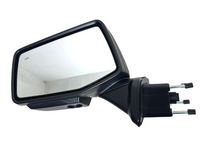 2019 2020 2021 2022 2023 2024 Chevrolet Silverado GMC Sierra Left Driver Front Door Power Side Rear View Mirror Heated Turn Signal Puddle Lamp Power Mirror Adjustment With BSM ( Blind Spot Monitoring ) 8-Pins Plug Black Textured - Bumper & Body Parts