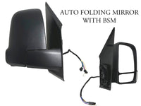2019-2023 Mercedes-Benz Freightliner Sprinter 1500 2500 3500 Side Rear View Mirror Short Arm Power Heated Signal Auto Folding With BSM Right