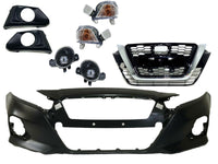 2019 2020 2021 2022 Nissan Altima Front Bumper Cover With Grille Turn Signal Fog Light Cover Complete - Bumper & Body Parts