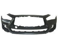 2018 2019 2020 2021 2022 2023 2024 Infiniti Q50 Q50s Sports Sedan Front Bumper Cover - Bumper & Body Parts