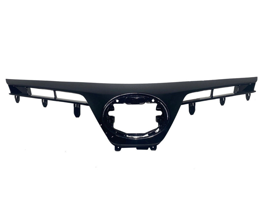 2017 2018 2019 Toyota Corolla XSE SE Front Bumper Upper Grille Black Painted