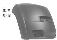 2014 2015 2016 2017 2018 Ram Promaster 1500 2500 3500 Front Bumper Right Passenger Side End Cap Cover With Flare Gray - Bumper & Body Parts