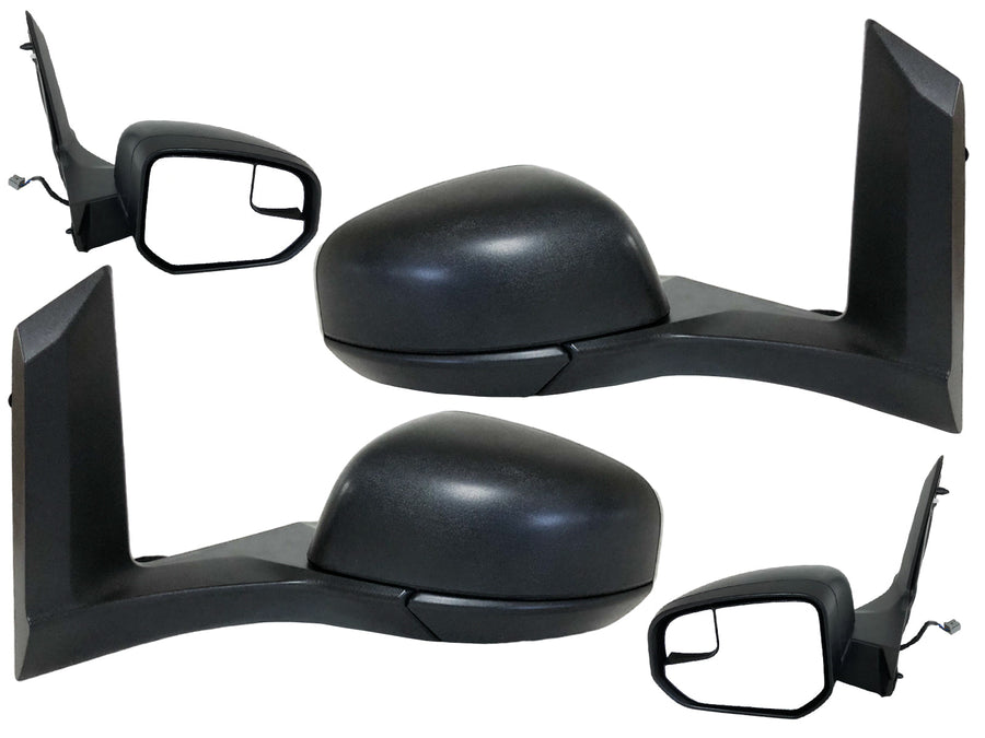 2014 2015 2016 2017 2018 2019 2020 2021 2022 2023 Ford Transit Connect Front Door Left Driver Right Passenger Power Side Rear View Mirror Heated Set