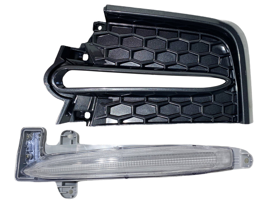 2020 2021 2022 Toyota Corolla XSE SE Left Front Bumper Daytime Running Fog Light With Gray Cover DRL