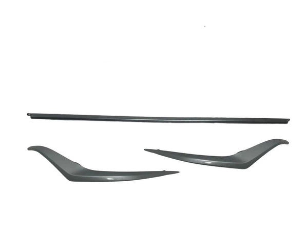 2021 2022 2023 2024 2025 Toyota Highlander XSE Rear Bumper Molding Trim Center Left Right SIlver 3pcs