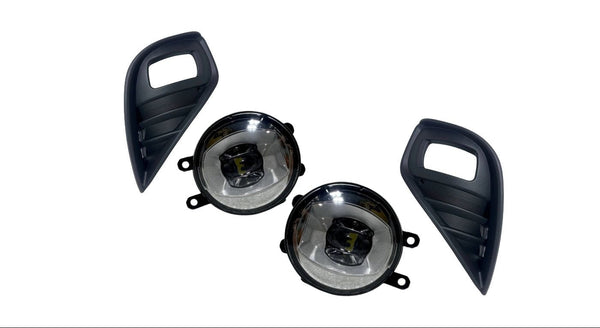 2020 2021 2022 2023 2024 2025 Toyota Highlander Front Fog Light With Cover Left Driver Right Passenger Side 4pcs Set