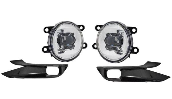 2021 2022 2023 2024 Toyota Sienna Front Bumper LED Fog Light With Cover Left Right Set