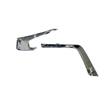 2016 2017 2018 2019 Mitsubishi Outlander Sport Front Bumper Right Chrome Trims Upper Lower Molding - Bumper & Body Parts