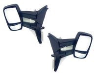 2015 2016 2017 2018 2019 2020 2021 2022 2023 2024 Ford Transit Left Right Front Door Side Rear View Long Arm Mirror Pair - Bumper & Body Parts