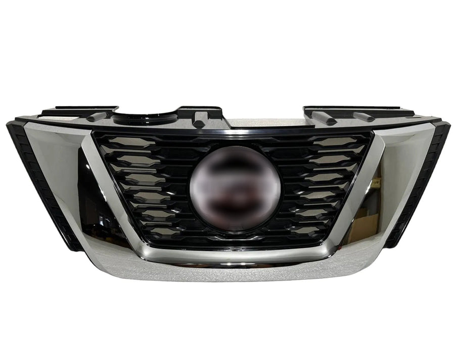 2017 2018 2019 2020 Nissan Rogue Front Bumper Upper Grille Chrome