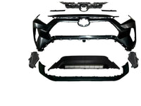 2019-2024 Toyota Rav4 Front Bumper Cover With Lower Grille Insert Trim Fog Light Cover Upper Grille Inner Bracket & Lower Valance Cover - Bumper & Body Parts