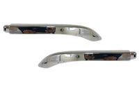 2015 2016 2017 2018 2019 2020 2021 2022 2023 2024 Nissan Murano Left Right Rear Bumper Lower Chrome Molding Trim
