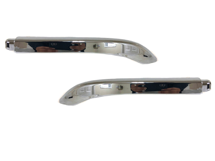 2015 2016 2017 2018 2019 2020 2021 2022 2023 2024 Nissan Murano Left Right Rear Bumper Lower Chrome Molding Trim