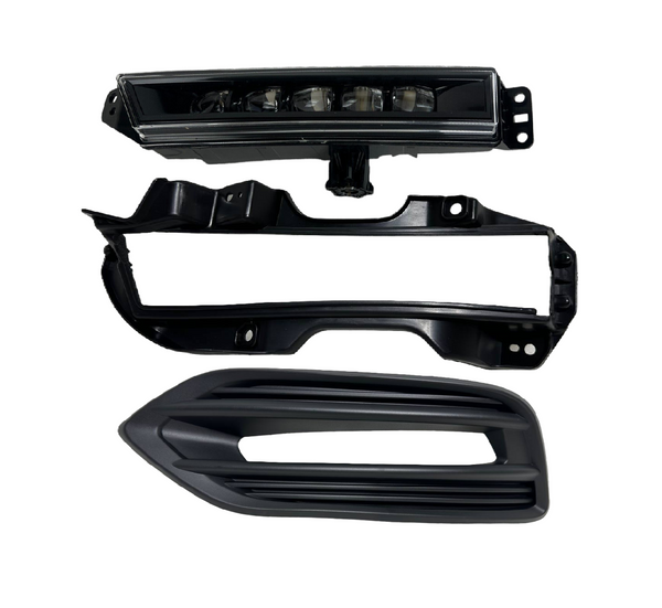 2019 2020 2021 Honda HR-V HRV Front Bumper Daytime Running Fog Light Lamp With Cover+Bracket Left 3pcs Set