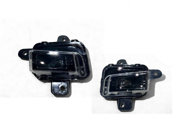 2022 2023 2024 GMC Sierra 1500 & Sierra 1500 LTD Left Right Front Bumper Fog Light Lamp LED Driver & Passenger Set