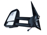 2006-2018 Dodge Mercedes-Benz Freightliner Sprinter 2500 3500 Van Left Front Door Side Rear View Mirror Heated Signal Power Adjustment Manual Fold Curved Long Arm Driver - Bumper & Body Parts