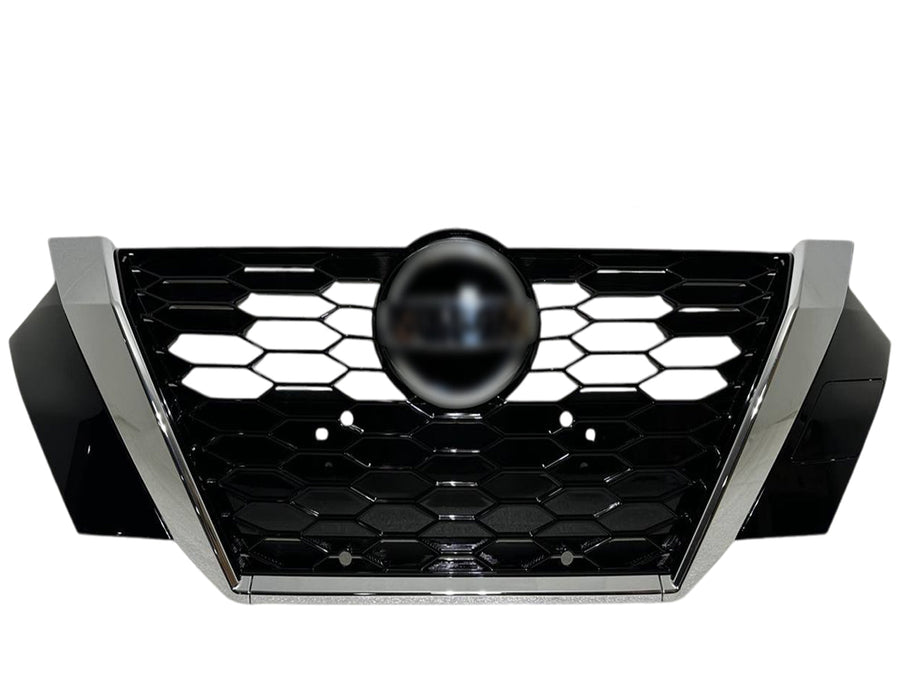 2020 2021 2022 2023 Nissan Sentra Grille Front Bumper Upper Grille Chrome Honeycomb