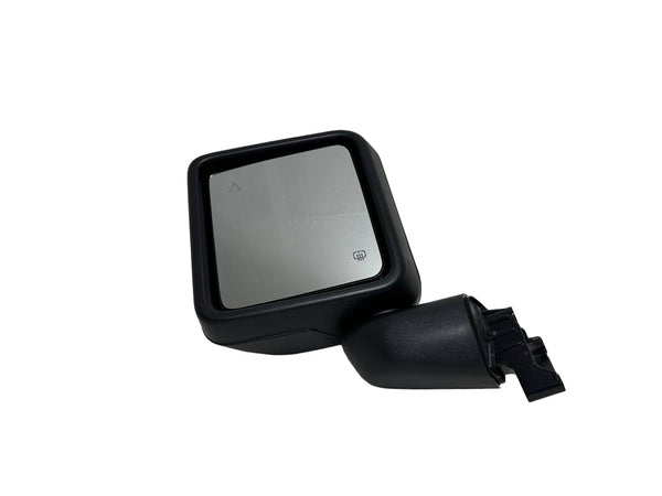 2018-2025 Jeep Wrangler & Gladiator Left Driver Front Door Power Side Rear View Mirror Heated With BSM (Blind Spot Monitoring ) Manual Fold Textured