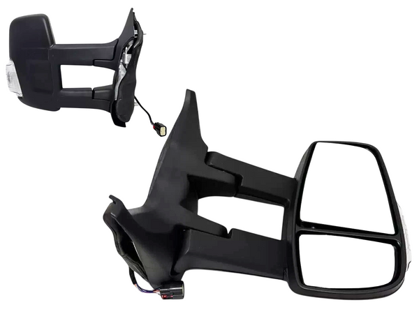 2020-2024 Ford Transit 150 250 350 350HD Right Front Door Power Side Rear View Mirror Heated Signal Manual Folding With BSM ( Blind Spot Monitoring )