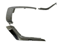 2015 2016 2017 2018 2019 2020 2021 2022 Mitsubishi Outlander & Outlander PHEV Front Bumper Chrome Molding Left Side 3 pcs - Bumper & Body Parts
