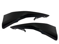 2025 Toyota Camry SE Front Bumper Cover Without Sensor Holes With Upper Lower Grille Side Molding Trim Brackets Gloss Black Set - Bumper & Body Parts