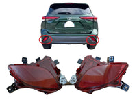 2020 2021 2022 2023 2024 2025 Toyota Highlander Rear Bumper Fog Lamp Reflector Left Right 2pcs Set