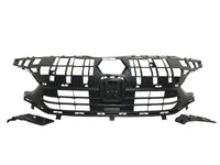 2022-2024 Honda Civic Front Bumper Cover With Upper Lower Grille Fog Light Lamp Cover & Headlight Molding Trim 10-PCS - Bumper & Body Parts