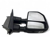 2017-2022 Ford F-250 F-350 Super Duty Right Front Door Side Rear View Mirror Heated Signal Puddle Light Power Adjustment With BSM (Blind Spot Monitoring) Chrome Textured Passenger - Bumper & Body Parts