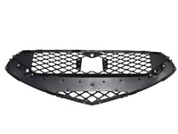2022-2023 Genesis G70 Front Bumper Upper Grille With Camera Option & Sensor Holes Gloss Black - Bumper & Body Parts