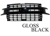 2019 2020 2021 2022 Chevrolet Silverado 1500 LTZ Front Bumper Upper Grille Gloss