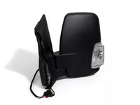 2020-2024 Ford Transit 150 250 350 350HD Left Front Door Power Side Rear View Mirror Heated Signal Manual Folding With BSM ( Blind Spot Monitoring ) Short Arm Driver - Bumper & Body Parts
