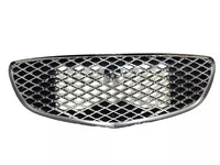 2022-2023 Genesis GV70 Front Bumper Upper Grille With Camera Option Chrome Mesh - Bumper & Body Parts