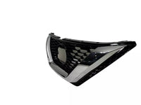 2020-2022 Nissan Rogue Sport Front Bumper Upper Grille With Lower Molding Trim Gloss Black - Bumper & Body Parts