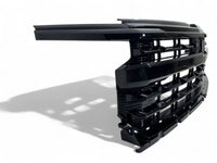 2022-2023 Chevrolet Silverado 1500 LTZ Grille Front Bumper Grille With Camera Option Gloss Black - Bumper & Body Parts