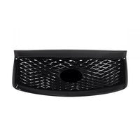 2018-2021 Infiniti QX80 Front Bumper Upper Grille Gloss Black - Bumper & Body Parts