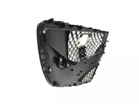 2021 2022 2023 Genesis G80 Front Bumper Upper Grille With Sensor Holes & Camera Option Gloss Black - Bumper & Body Parts
