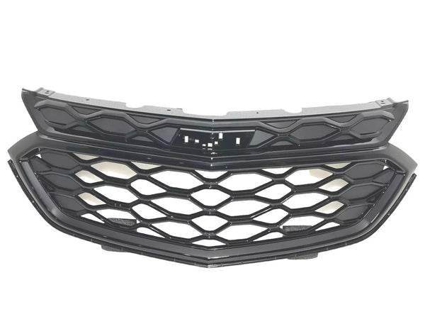 2018 2019 2020 2021 Chevrolet Equinox Front Bumper Upper Grille Gloss Black