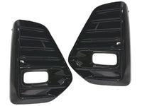 2021 2022 2023 2024  Nissan Kicks SR Front Bumper Fog Light Cover Left & Right Side Gloss Black