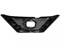2020-2022 Nissan Rogue Sport Front Bumper Upper Grille With Lower Molding Trim Gloss Black - Bumper & Body Parts