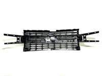 2019-2022 Chevrolet Silverado 1500 LTZ Front Bumper Upper Grille Gloss - Bumper & Body Parts