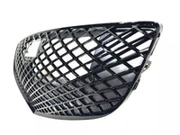 2021 2022 2023 Genesis G80 Front Bumper Upper Grille With Sensor Holes & Camera Option Gloss Black - Bumper & Body Parts