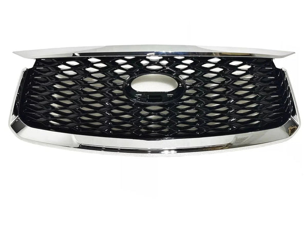 2021 2022 2023 2024 Infiniti QX60 Grille Front Bumper Upper Grille Chrome