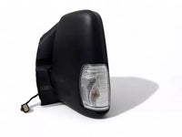 2020-2024 Ford Transit 150 250 350 350HD Left Front Door Power Side Rear View Mirror Heated Signal Manual Folding With BSM ( Blind Spot Monitoring ) Short Arm Driver - Bumper & Body Parts