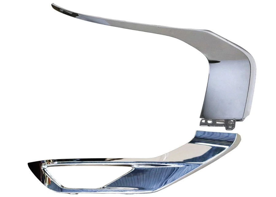 2022 2023 2024 Mitsubishi Outlander & Outlander PHEV Right Front Bumper Upper Lower Chrome Molding Trim Passenger Side