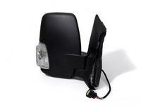 2020-2024 Ford Transit 150 250 350 350HD Right Front Door Power Side Rear View Mirror Heated Signal Manual Folding With BSM ( Blind Spot Monitoring ) Short Arm Passenger - Bumper & Body Parts