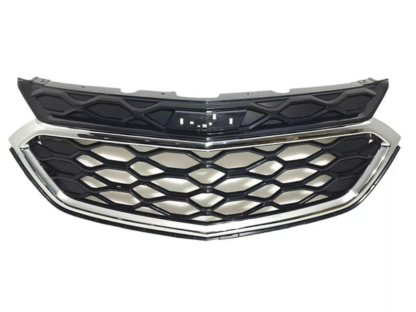 2018 2019 2020 2021 Chevrolet Equinox Front Bumper Upper Grille Chrome